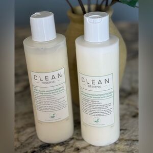 CLEAN RESERVE Buriti & Tucuma Shampoo + Conditioner Set NEW Sealed 10oz